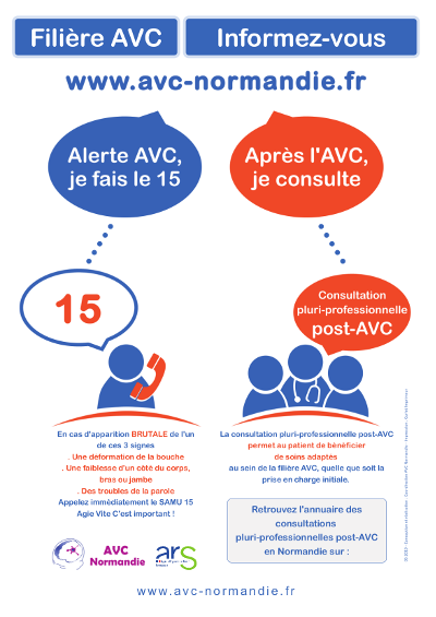 AFFICHE AVC Informez-vous !