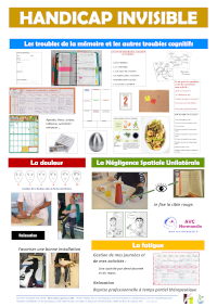 Handicap invisible - Ergothérapie