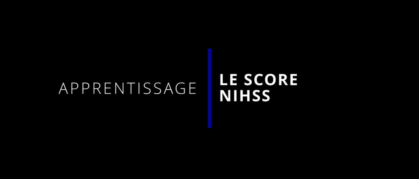 Formation au score NIHSS
