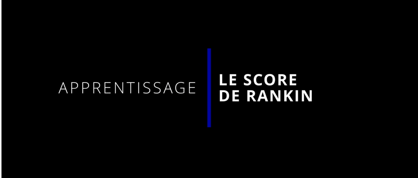 Formation au score de Rankin