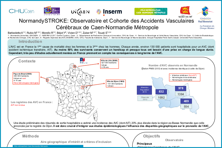 Observatoire et Cohorte des AVC